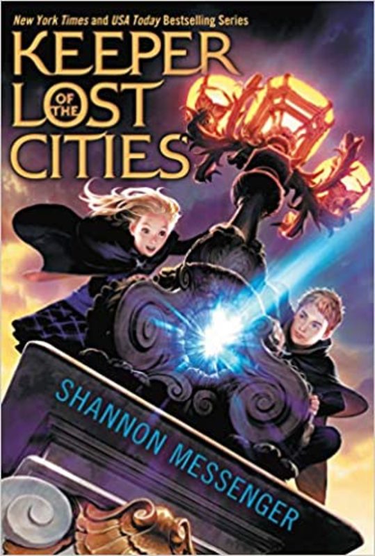 Book cover for "Keeper of the Lost Cities" by Shannon Messenger