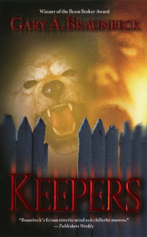 Book cover for "Keepers" by Gary A Braunbeck