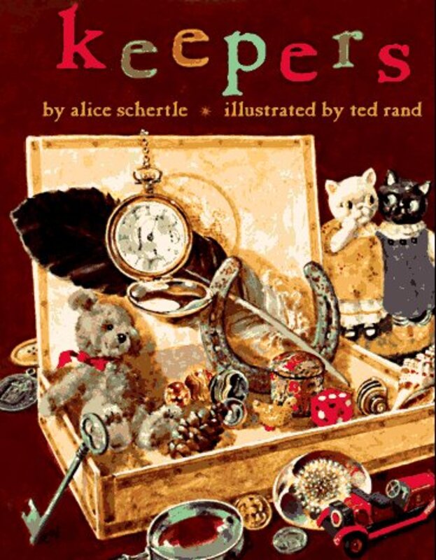 Book cover for "Keepers Poetry" by Alice Schertle