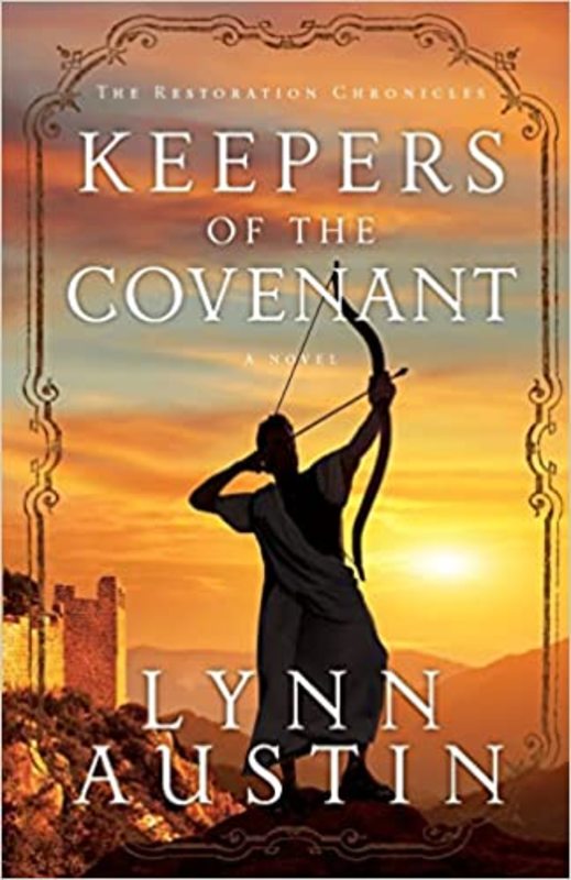 Book cover for "Keepers of the Covenant" by Lynn Austin