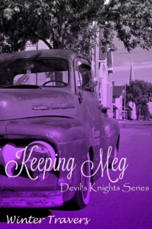 Book cover for "Keeping Meg" by Winter Travers