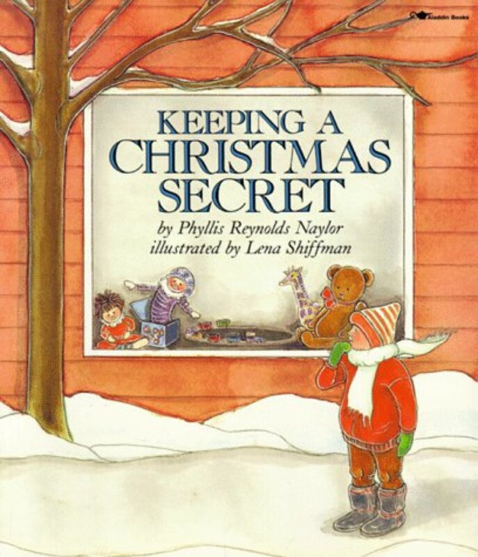 Book cover for "Keeping a Christmas Secret" by Phyllis Reynolds Naylor