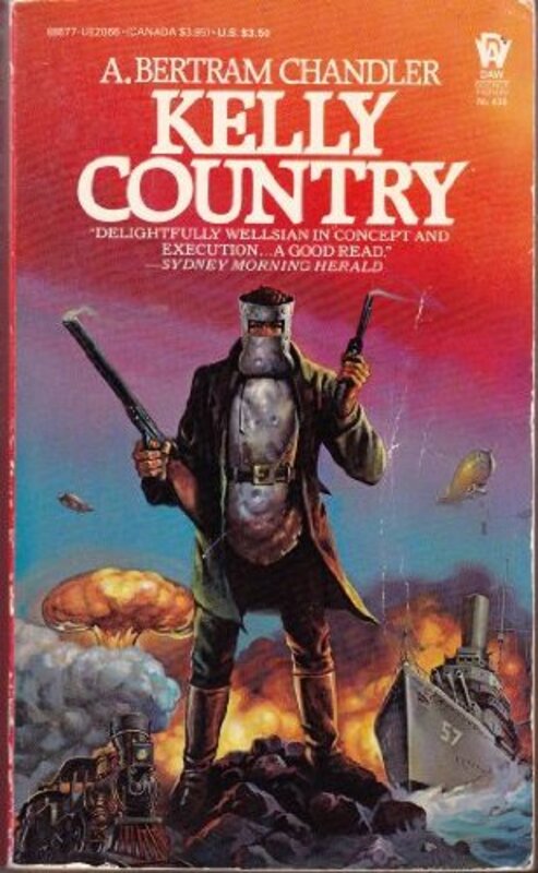 Book cover for "Kelly Country" by A Bertram Chandler