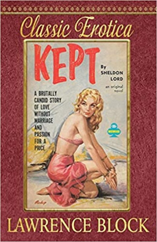 Book cover for "Kept" by Lawrence Block