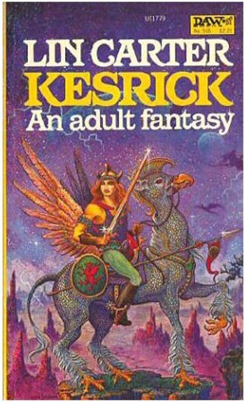 Book cover for "Kesrick" by Lin Carter