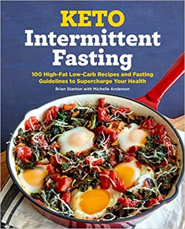 Book cover for "Keto Intermittent Fasting" by Brian Stanton