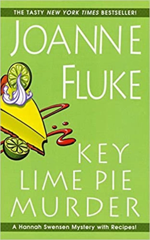 Book cover for "Key Lime Pie Murder" by Joanne Fluke