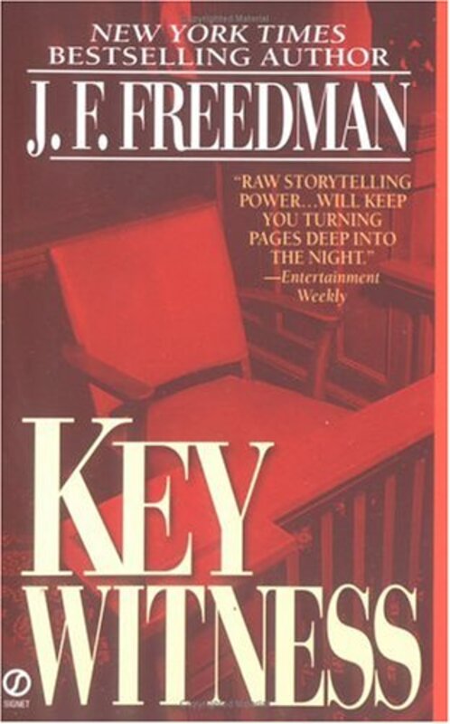 Book cover for "Key Witness" by JF Freedman