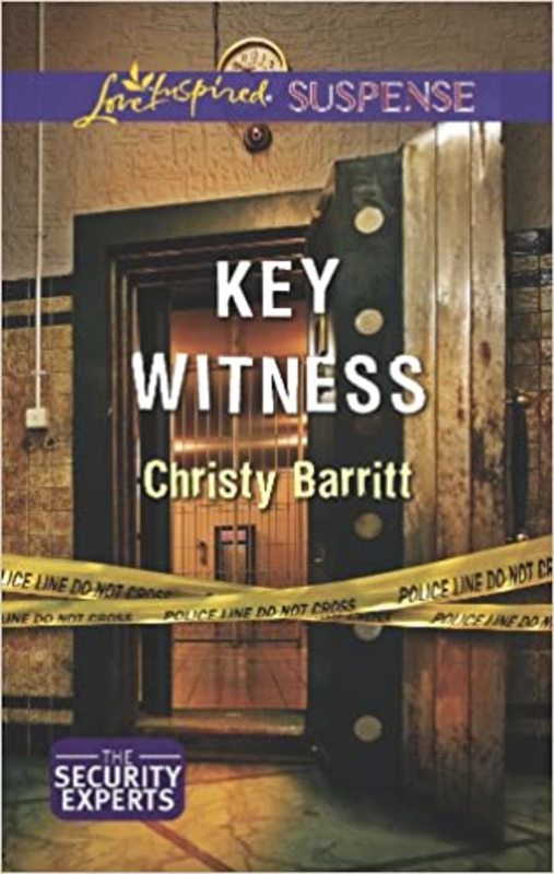 Book cover for "Key Witness" by Christy Barritt
