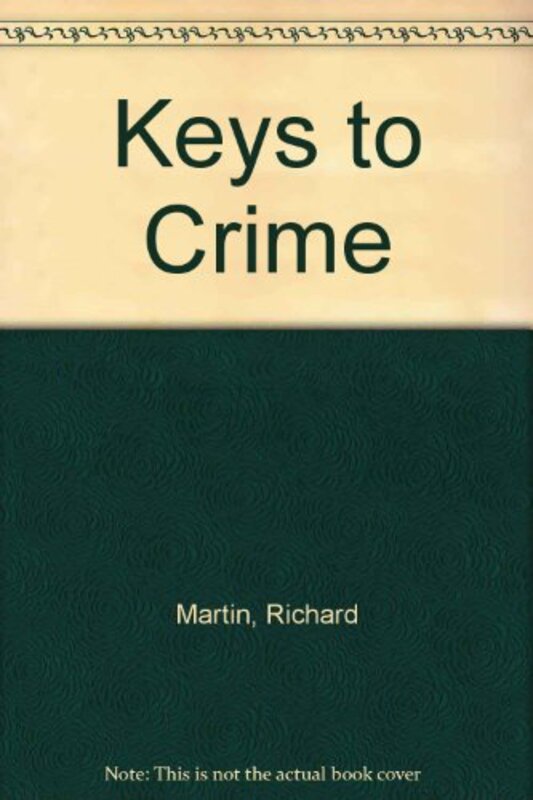 Book cover for "Keys to Crime" by John Creasey