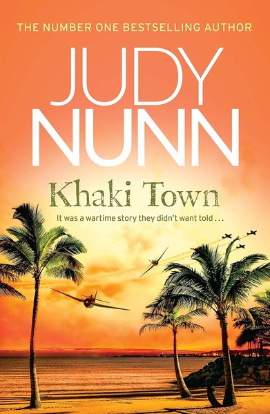 Book cover for "Khaki Town" by Judy Nunn