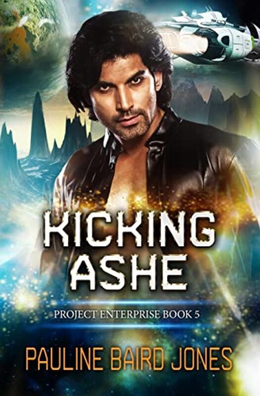 Book cover for "Kicking Ashe" by Pauline Baird Jones