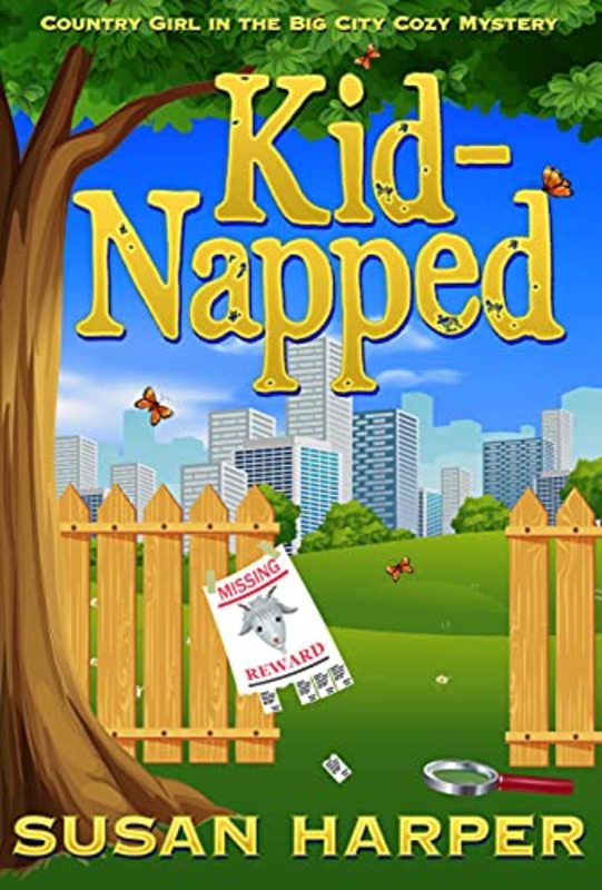 Book cover for "Kid-Napped" by Susan Harper