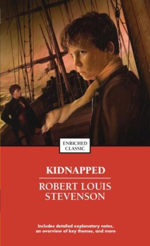 Book cover for "Kidnapped" by Robert Louis Stevenson