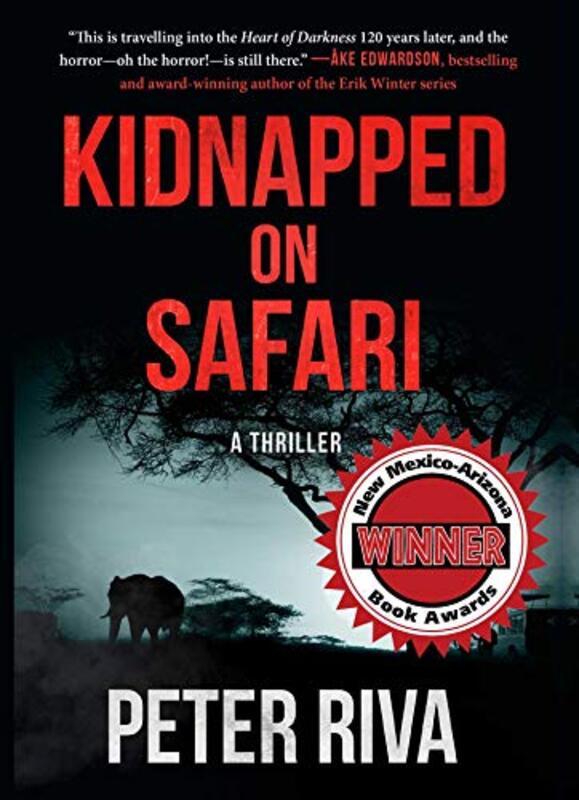 Book cover for "Kidnapped on Safari" by Peter Riva
