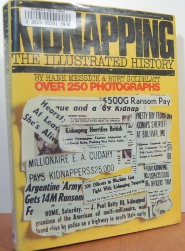 Book cover for "Kidnapping" by Hank Messick