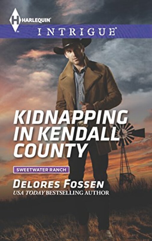 Book cover for "Kidnapping in Kendall County" by Delores Fossen