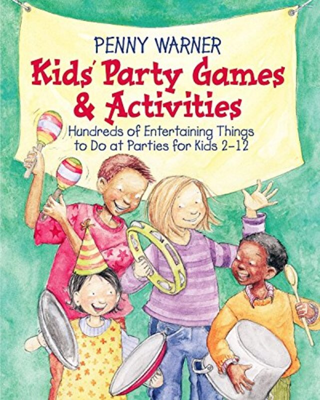 Book cover for "Kids Party Games and Activities" by Penny Warner