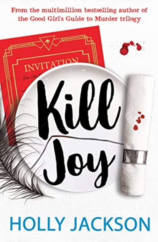 Book cover for "Kill Joy" by Holly Jackson