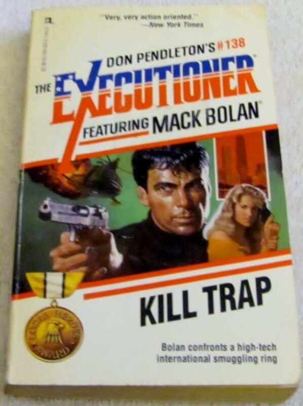 Book cover for "Kill Trap" by Don Pendleton