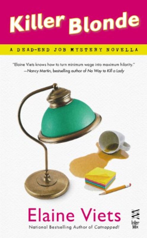 Book cover for "Killer Blonde" by Elaine Viets