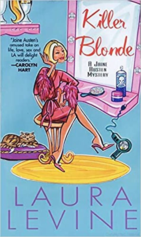 Book cover for "Killer Blonde" by Laura Levine