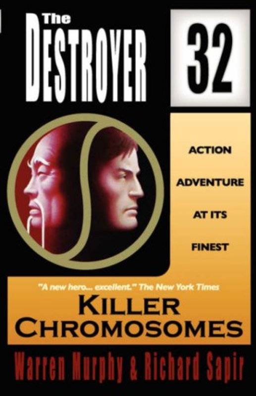 Book cover for "Killer Chromosomes" by Warren Murphy