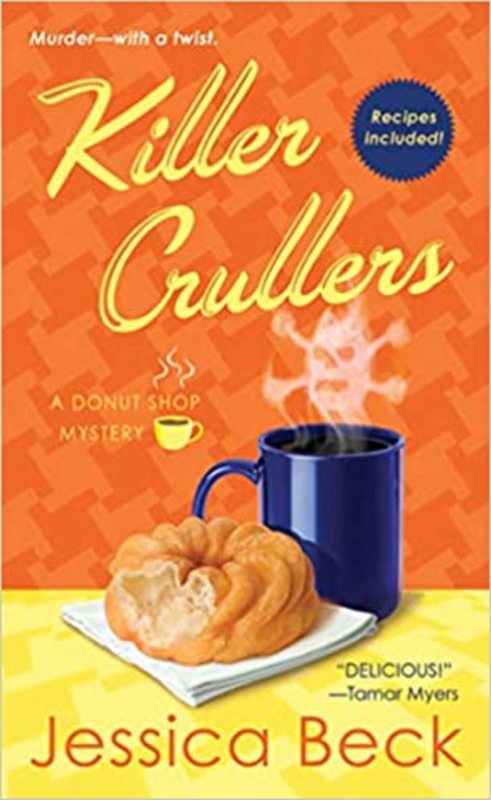 Book cover for "Killer Crullers" by Jessica Beck