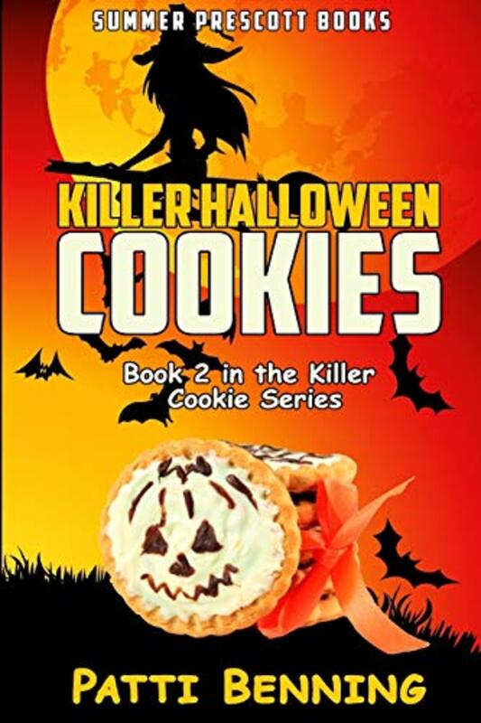 Book cover for "Killer Halloween Cookies" by Patti Benning