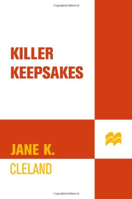 Book cover for "Killer Keepsakes" by Jane K Cleland