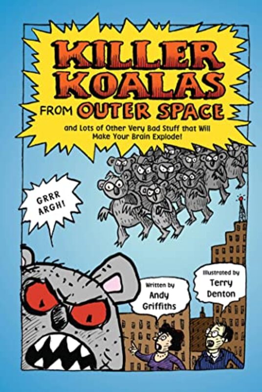 Book cover for "Killer Koalas from Outer Space" by Andy Griffiths