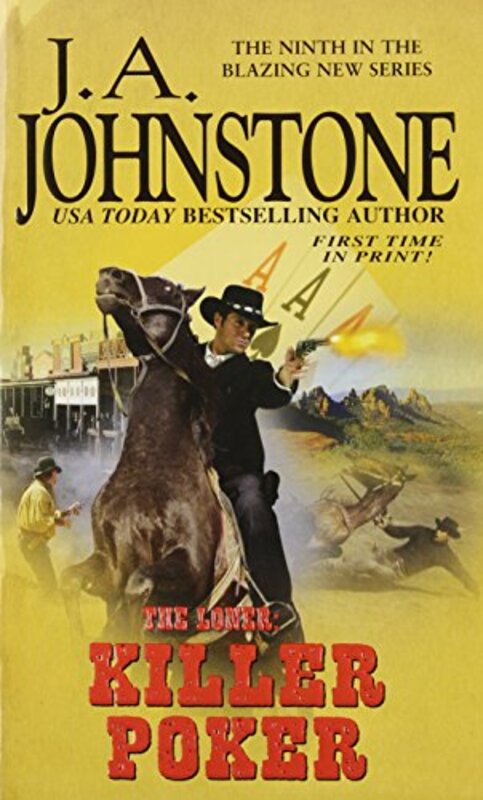Book cover for "Killer Poker" by JA Johnstone