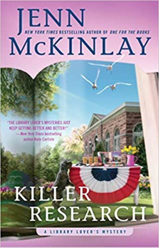 Book cover for "Killer Research" by Jenn McKinlay