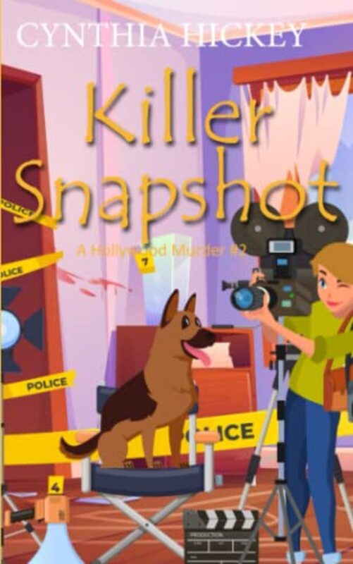Book cover for "Killer Snapshot" by Cynthia Hickey