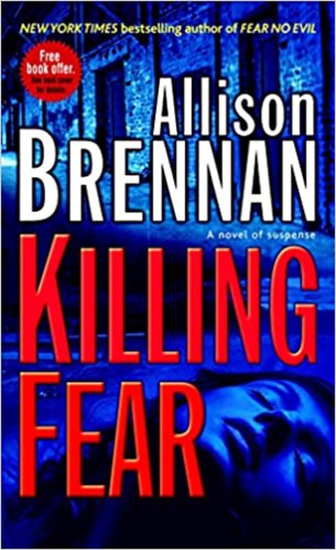 Book cover for "Killing Fear" by Allison Brennan