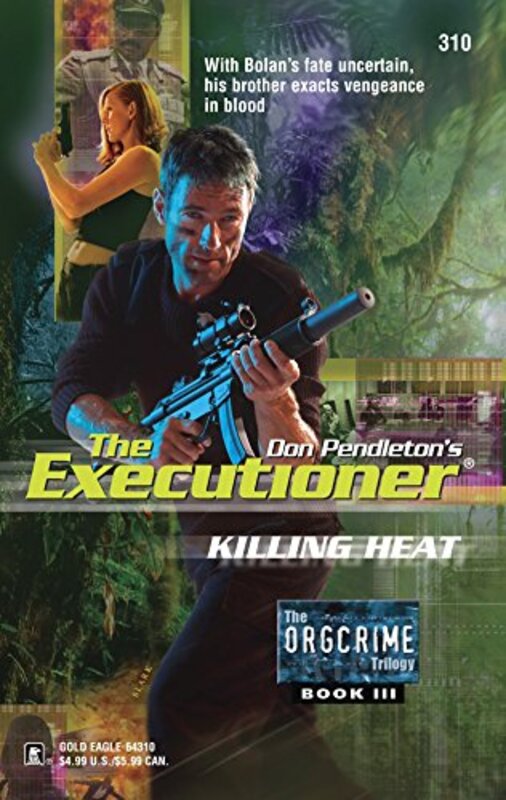 Book cover for "Killing Heat" by Don Pendleton