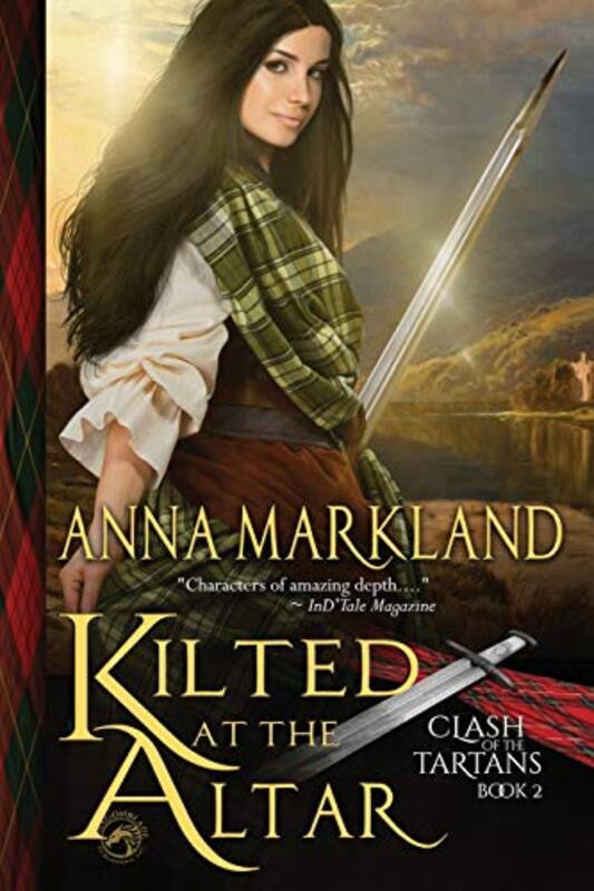 Book cover for "Kilted at the Altar" by Anna Markland