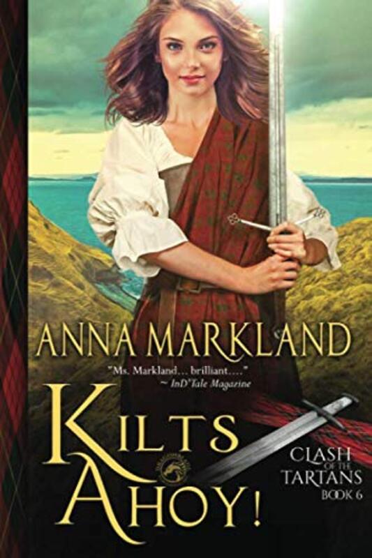 Book cover for "Kilts Ahoy!" by Anna Markland