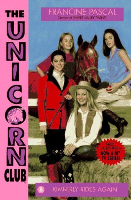 Book cover for "Kimberly Rides Again" by Francine Pascal
