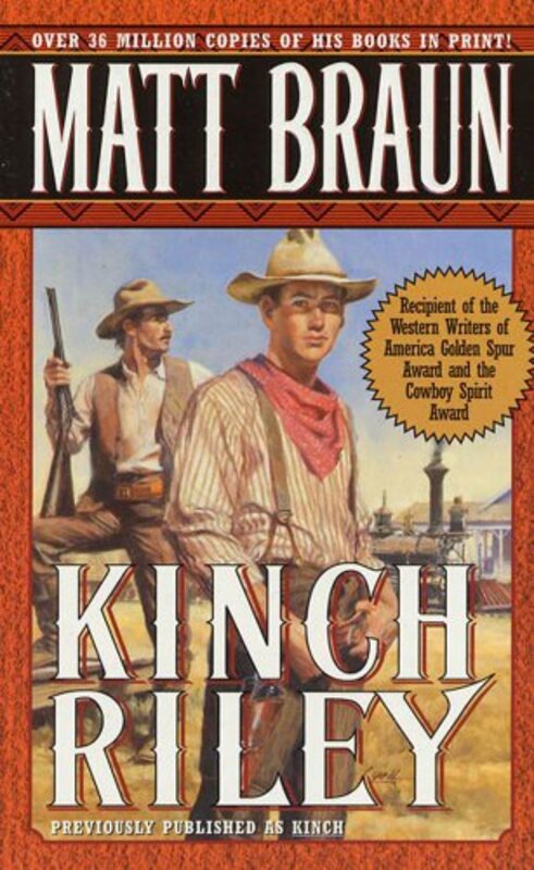 Book cover for "Kinch Riley" by Matt Braun