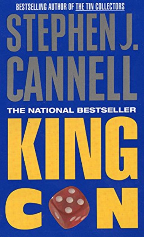 Book cover for "King Con" by Stephen J Cannell