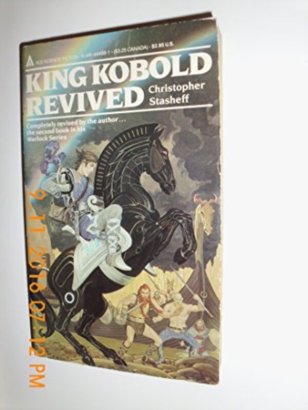 Book cover for "King Kobold Revived" by Christopher Stasheff