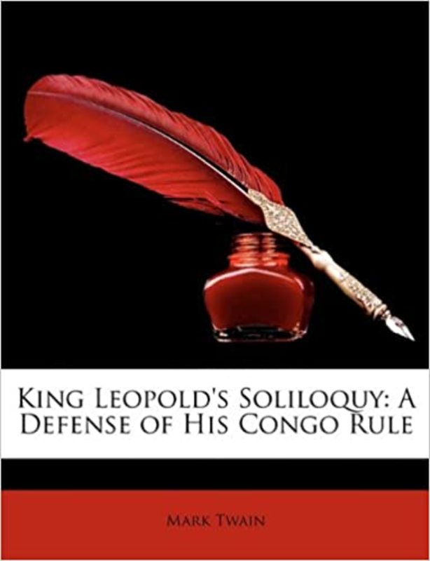 Book cover for "King Leopold's Soliloquy"