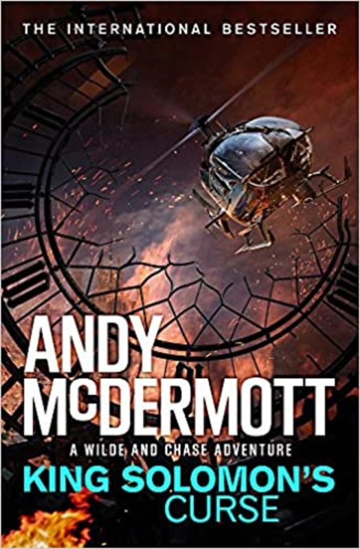 Book cover for "King Solomon's Curse" by Andy McDermott