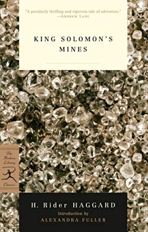Book cover for "King Solomon's Mines" by H Rider Haggard