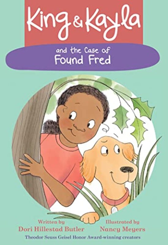Book cover for "King and Kayla and the Case of Found Fred" by Dori Hillestad Butler