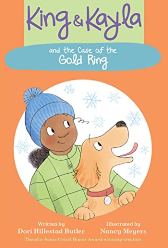 Book cover for "King and Kayla and the Case of the Gold Ring" by Dori Hillestad Butler