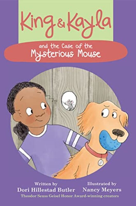 Book cover for "King and Kayla and the Case of the Mysterious Mouse" by Dori Hillestad Butler
