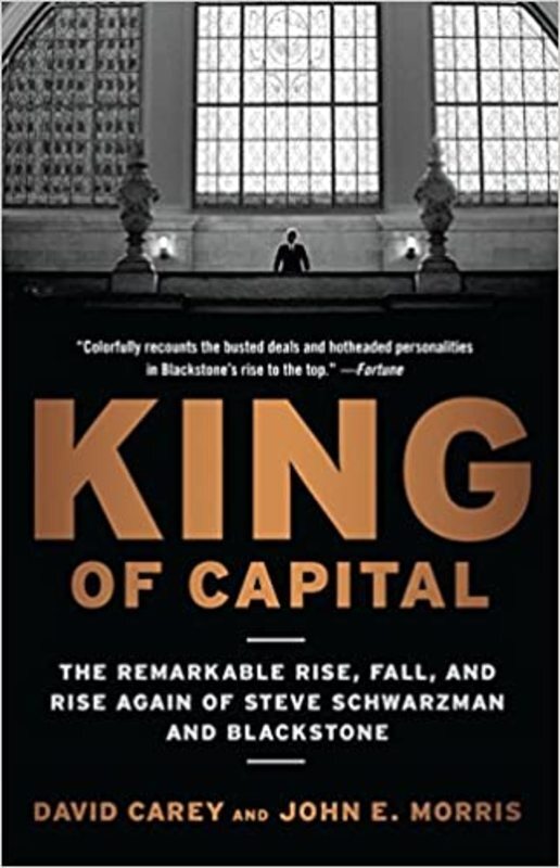 Book cover for "King of Capital" by David Carey