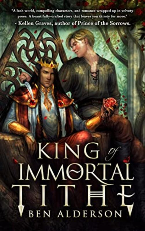 Book cover for "King of Immortal Tithe" by Ben Alderson